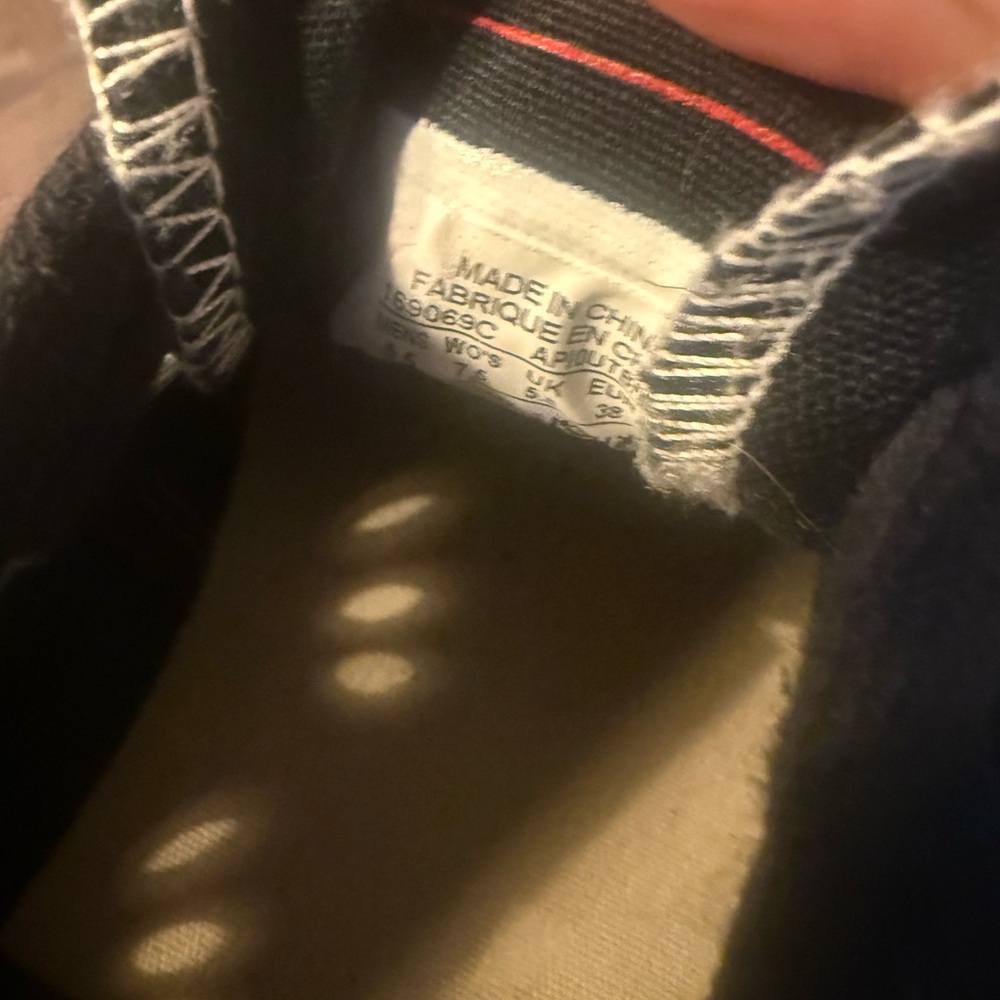Converse Fragment Design x Moncler x Chuck 70 Low Black size mens 6,5 womens 7,5 - Picture 10 of 10